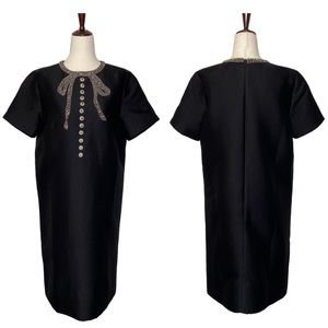 Miri Couture Embellished Shift Dress